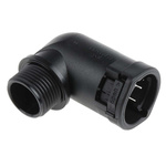 PMA 90° Elbow, Conduit Fitting, 20mm Nominal Size, M20, PA 6, Black