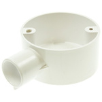 Schneider Electric Terminal Box, Conduit Fitting, 25mm Nominal Size, uPVC, White