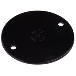 Schneider Electric Circular Lid, Conduit Fitting, 65mm Nominal Size, uPVC, Black