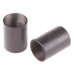 RS PRO Coupler, Conduit Fitting, 25mm Nominal Size, Steel, Black