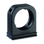 Kopex Conduit Clip, Conduit Fitting, 40mm Nominal Size, Nylon 12, Black