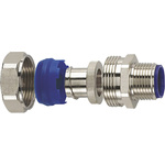 Flexicon External Thread Fitting, Conduit Fitting, 16mm Nominal Size, M20, Brass