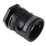 PMA Straight, Conduit Fitting, 36mm Nominal Size, M40, PA 6, Black