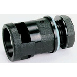 PMA Straight, Conduit Fitting, 36mm Nominal Size, PG36, PA 6, Black