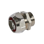 Legrand Straight Male, Conduit Fitting, 16mm Nominal Size, PG16, Brass, Metallic