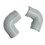 Schneider Electric, Conduit Fitting, 16.8mm Nominal Size, 20mm, PVC, Grey