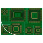 Surface Mount (SMT) Board QFP Epoxy Glass Double-Sided 203 x 123 x 1.5mm FR4