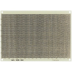 ICB-04, Single Sided Matrix Board FR4 with 0.6mm Holes 1.778 x 2.54mm Pitch, 160 x 115 x 1.2mm