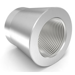 RS PRO Flange Coupler, Conduit Fitting, 25mm Nominal Size, 316 Stainless Steel, Silver