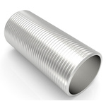 RS PRO Short Nipple, Conduit Fitting, 25mm Nominal Size, 316 Stainless Steel, Silver