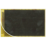 RE522-LF, Single Sided DIN 41617 Eurocard PCB FR4 With 37 x 57 1mm Holes, 2.54 x 2.54mm Pitch, 160 x 100 x 1.5mm