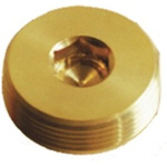 Kopex Stopping Plug, Conduit Fitting, 25mm Nominal Size, M25, Brass