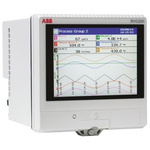 ABB RVG200, 6 Channel, Paperless Chart Recorder Measures Current, Millivolt, Resistance, Temperature, Voltage