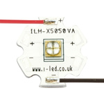 ILH-XQ01-S380-SC211-WIR200 Intelligent LED Solutions, N5050 1 Powerstar Series UV LED, 390nm 1000mW 135 °, 4-Pin