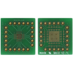 RE935-04E, Double Sided Extender Board Adapter Multiadapter With Adaption Circuit Board 33.66 x 31.75 x 1.5mm