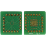 RE935-07E, Double Sided Extender Board Adapter Multiadapter With Adaption Circuit Board 21.59 x 20.32 x 1.5mm