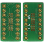 RE937-03, Double Sided Extender Board Adapter Multiadapter With Adaption Circuit Board 21.59 x 11.43 x 1.5mm