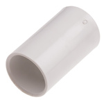 RS PRO Coupler, Conduit Fitting, (Dia) 20mm Nominal Size, PVC, White