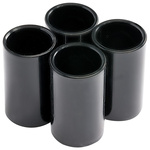 RS PRO Straight Coupler, Conduit Fitting, 25mm Nominal Size, PVC, Black