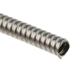 Kopex Flexible Conduit, 8mm Nominal Diameter, Stainless Steel, Metal