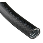 Adaptaflex Flexible, Liquid Tight Conduit, 32mm Nominal Diameter, Galvanised Steel, Black