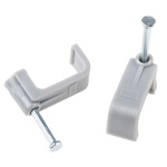 RS PRO Grey PE Rectangular Cable Clip