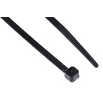 RS PRO Cable Tie, 150mm x 3.6 mm, Black Nylon, Pk-1000