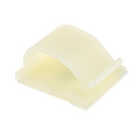 RS PRO Natural Nylon Cable Clip, 15.75mm Max. Bundle