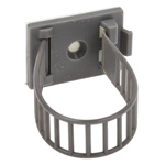 RS PRO Grey Nylon Adjustable Clamp, 26mm Max. Bundle