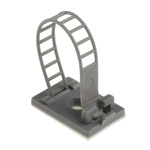 RS PRO Grey Nylon Adjustable Clamp, 17mm Max. Bundle