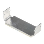 RS PRO Natural Aluminium Open Arm Clip, 10mm Max. Bundle