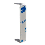 RS PRO Natural Aluminium Open Arm Clip, 10mm Max. Bundle