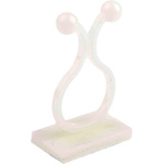 RS PRO Natural Nylon Bunny Clip, 12.7mm Max. Bundle