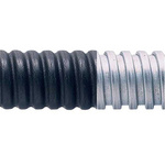 Adaptaflex Flexible Conduit, 20mm Nominal Diameter, Galvanised Steel, Black
