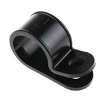 RS PRO Black Nylon P Clamp, 20mm Max. Bundle