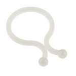 RS PRO Natural Nylon Twister Clip, 23.6mm Max. Bundle
