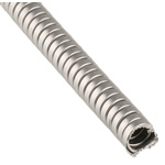 Kopex Flexible Conduit, 10mm Nominal Diameter, Stainless Steel, Metal