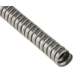 Kopex Flexible Conduit, 12mm Nominal Diameter, Stainless Steel, Metal