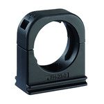 Kopex Conduit Clip, Conduit Fitting, 20mm Nominal Size, Nylon 12, Black