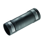 Kopex Straight Connector, Conduit Fitting, 17mm Nominal Size, 20mm, Nylon 12, Black