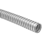 RS PRO Flexible Conduit, 20mm Nominal Diameter, Galvanised Steel, Self Colour