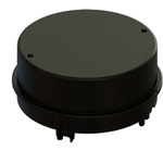 Flexicon Circular Lid, Conduit Box Lid, Nylon 6, Black