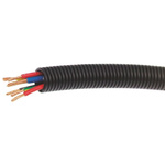 PMA Flexible Conduit, 25mm Nominal Diameter, Plastic, Black