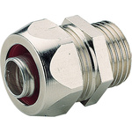 Legrand Straight Male, Conduit Fitting, 16mm Nominal Size, M16, Brass, Metallic
