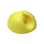 RS PRO Yellow PVC Clip, 5mm Max. Bundle