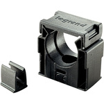 Legrand Snap Fixing Base, Cable Conduit Fitting, 7mm Nominal Size, Plastic, Black