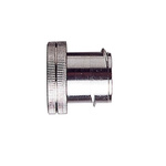 ABB End Insert, Conduit Fitting, 16mm Nominal Size, Nickel Plated Brass, Metallic