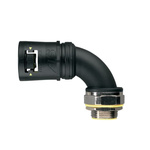 ABB Swivel, Conduit Fitting, 16mm Nominal Size, M16, Nickel Plated Brass, Black/Yellow