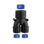 Flexicon Reducer, Conduit Fitting, 34mm Nominal Size, 28mm, Nylon, Black