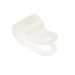 RS PRO Natural Nylon Cable Clamp, 5mm Max. Bundle